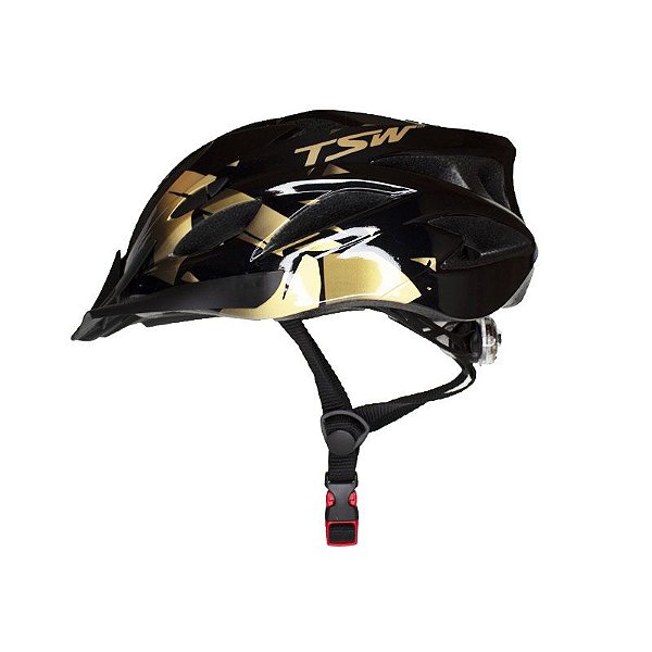 Capacete de Ciclismo MTB TSW Raptor Com Led E Regulagem