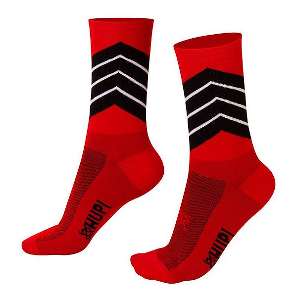 Meias Hupi De Ciclismo Corrida Esportes Cano médio 15cm Vários Modelos Meias:COD.1022