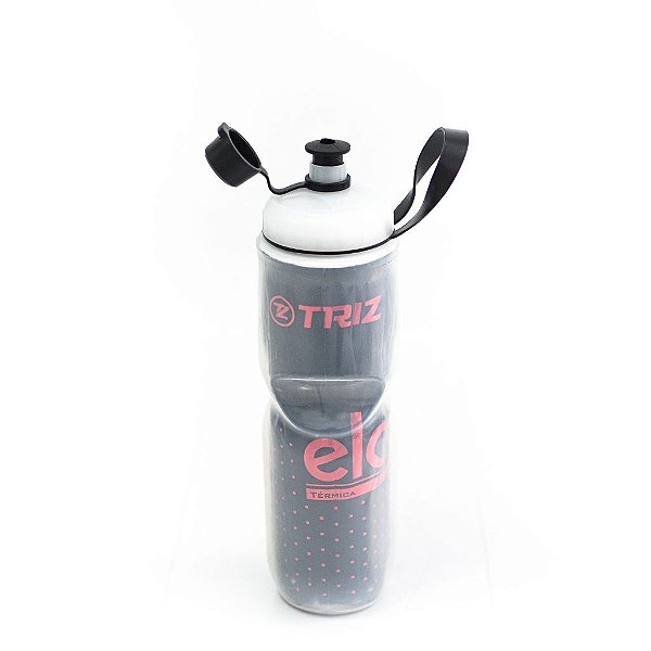 Caramanhola Térmica Triz Elo 700ml Cor:Preto e Vermelho