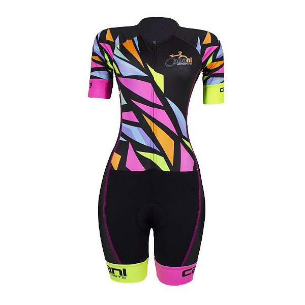 Macaquinho Ciclismo Feminino Cabani Ride
