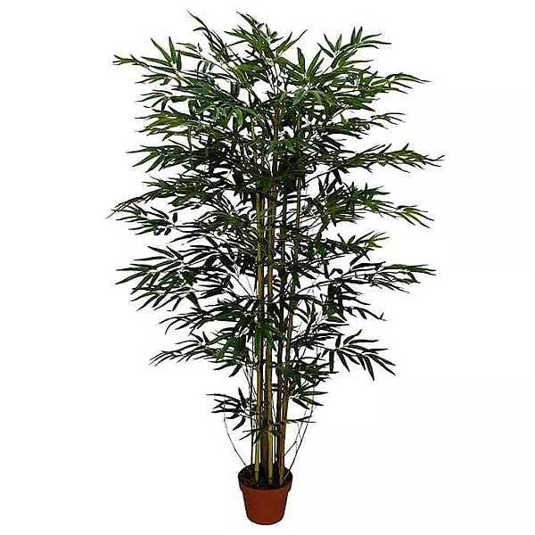 Bambu Japonês Verde 1,5m Planta Artificial com Pote