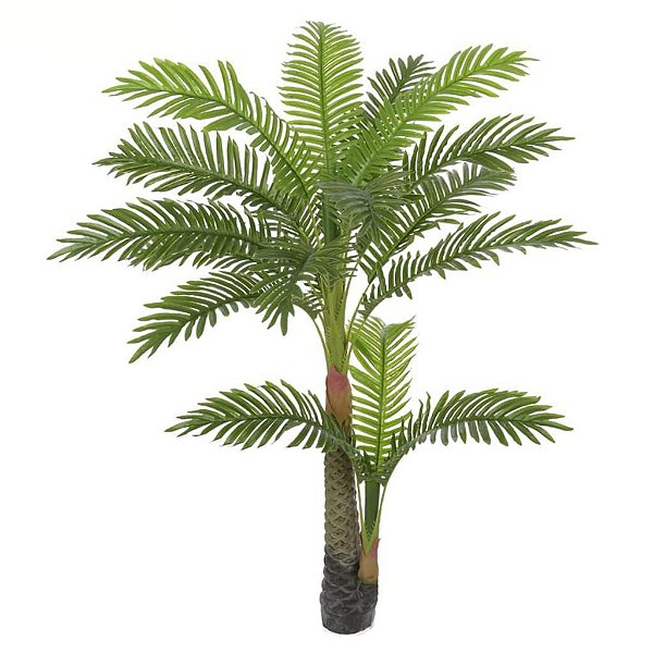 Palmeira Arfiticial Real Toque  x18 Verde 1,20m