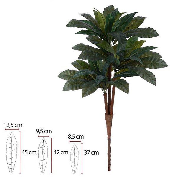 Palmeira 1,77m Planta Artificial