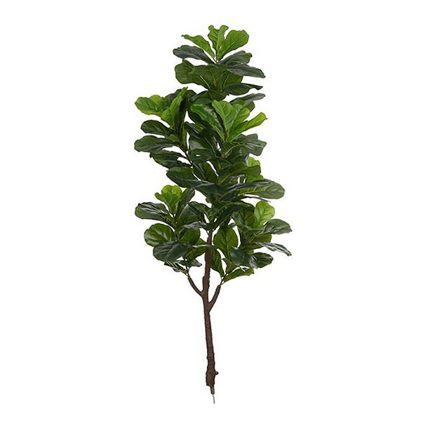 Árvore Artificial Ficus Lyrata Real Toque x96 Verde 1,7m