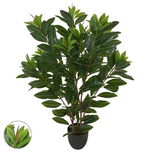 Árvore Artificial Afelandra Real Toque 1,15m Verde