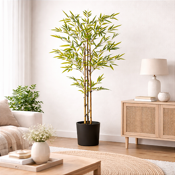 Bambu Real Toque C/Pote X467 (Verde) 1,06m