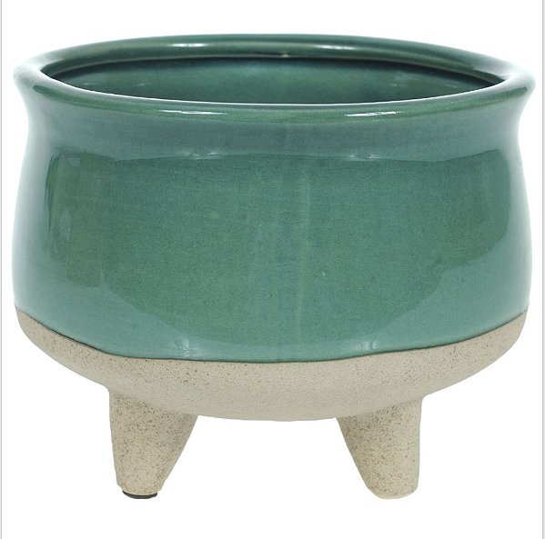 Vaso de Cerâmica para Ornamentação