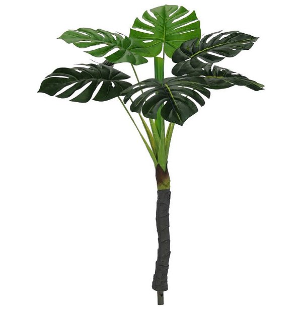 Planta Costela de Adão Real Toque Verde 90cm Árvore Permanente