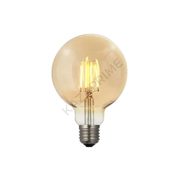Lâmpada de Filamento LED G95 Squirrel Cage 4W Bivolt