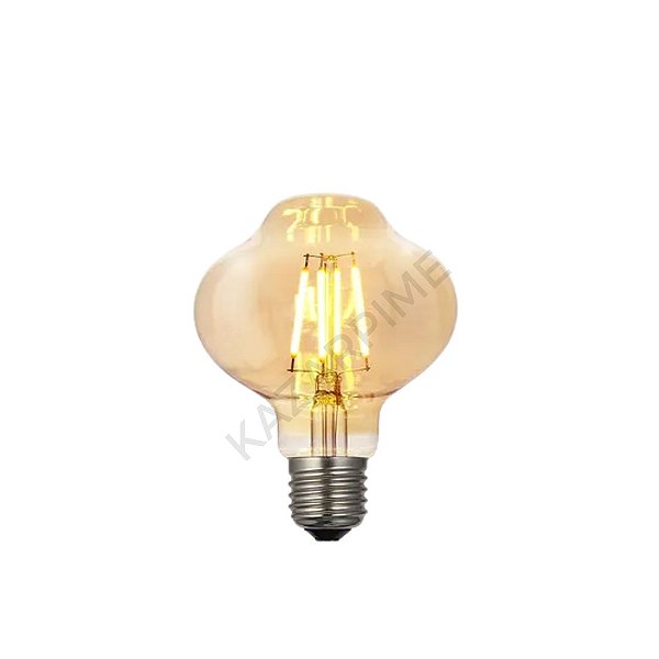 Lampada de Filamento LED L80 Squirrel Cage 4W Bivolt
