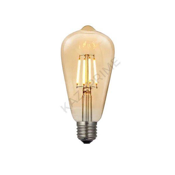 Lampada de Filamento LED ST64 Squirrel Cage 4W Bivolt