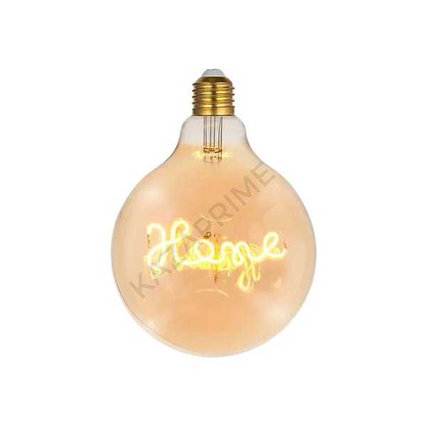 Lâmpada de Filamento LED HOME G125 4W - Pendente