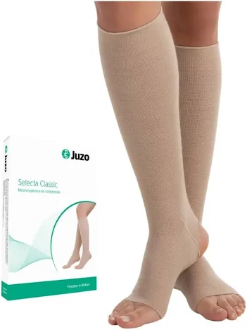 Meia Selecta Classic 3/4 Malha Plana 30-40 mmHg (Juzo)