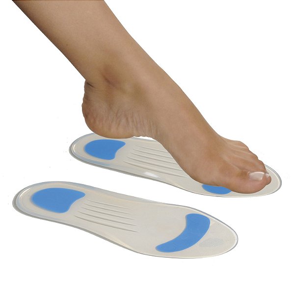 Palmilha Plana com Esporão de Silicone