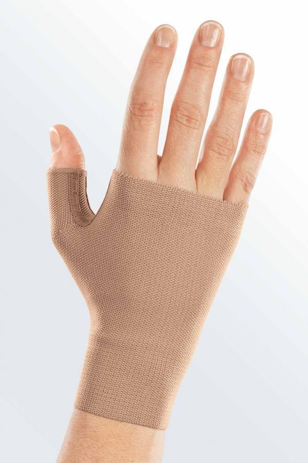 Luva Mediven® Harmony Sem Dedos Caramelo