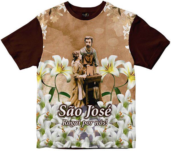 Camiseta São José Rainha do Brasil