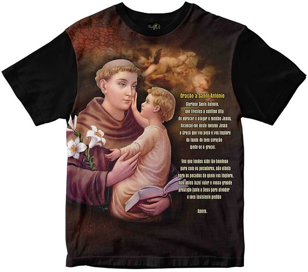 Camiseta Santo Antônio Rainha do Brasil