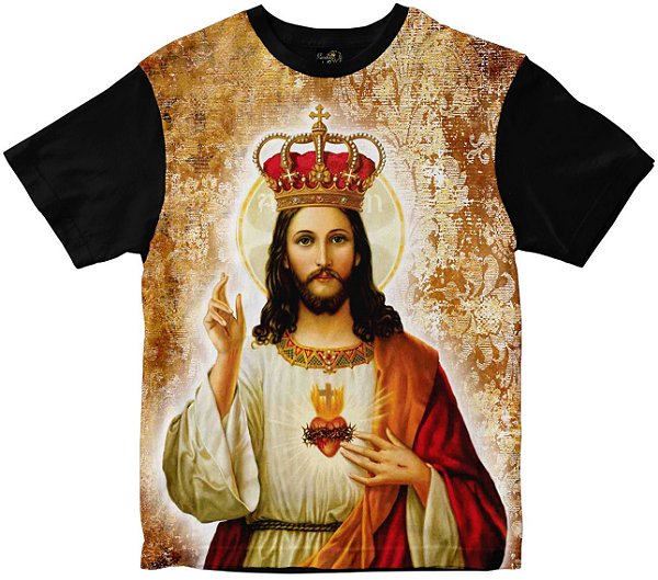 Camiseta Cristo Rei Rainha do Brasil