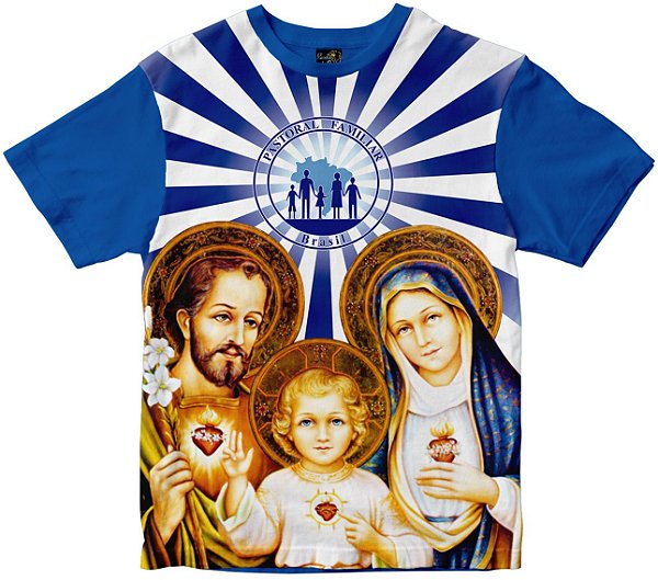Camiseta Pastoral Familiar Rainha do Brasil