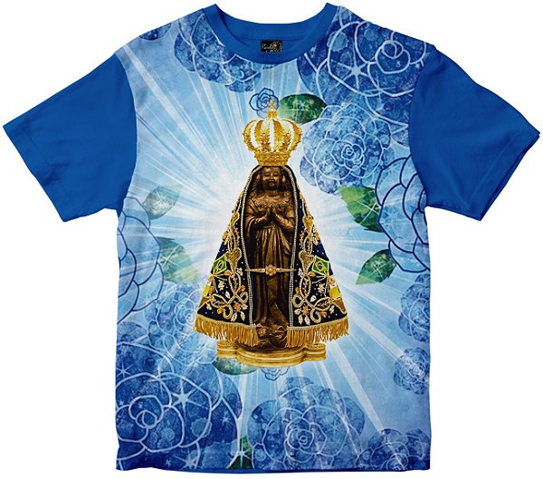 Camiseta Nossa Senhora Aparecida Rainha do Brasil