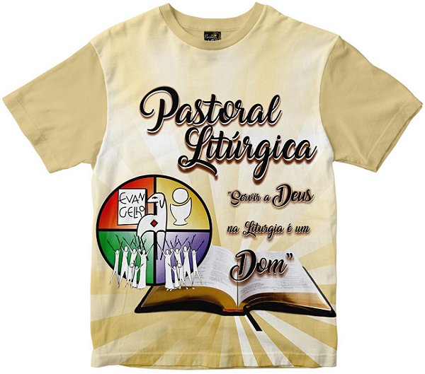Camiseta Pastoral Litúrgica Rainha do Brasil