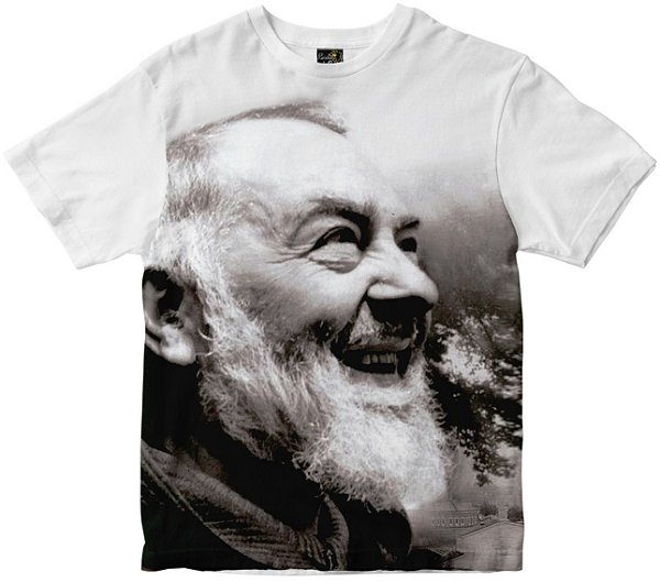 Camiseta São Padre Pio Rainha do Brasil