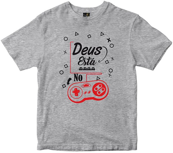 Camiseta Deus Está no Controle mescla Rainha do Brasil