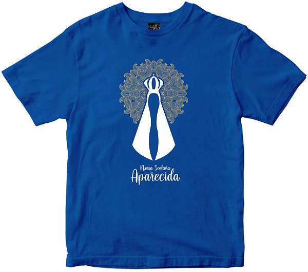 Camiseta Nossa Senhora Aparecida Rainha do Brasil