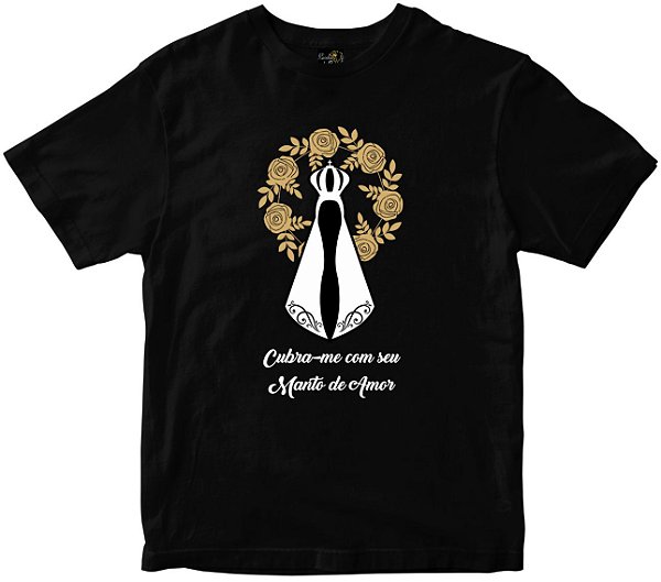 Camiseta Nossa Senhora Aparecida Rainha do Brasil