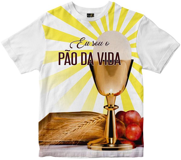 Camiseta Primeira Eucaristia Rainha do Brasil