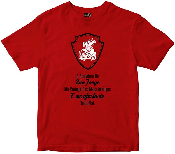 Camiseta Armadura de São Jorge Rainha do Brasil