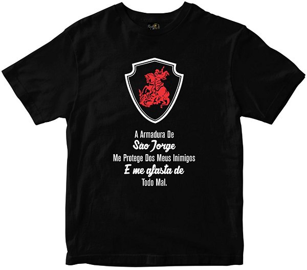 Camiseta Armadura de São Jorge Rainha do Brasil