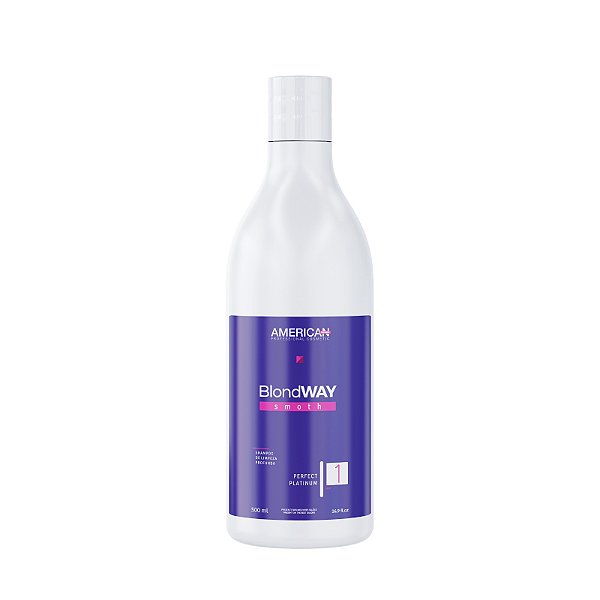Shampoo Limpeza Profunda Step1-500ml - Blond Way Smoth