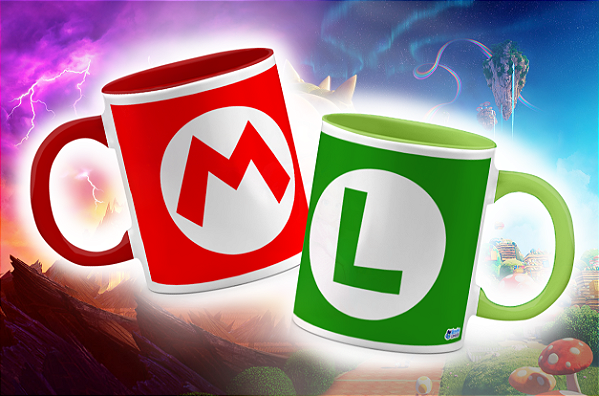 Caneca Super Mario Bros