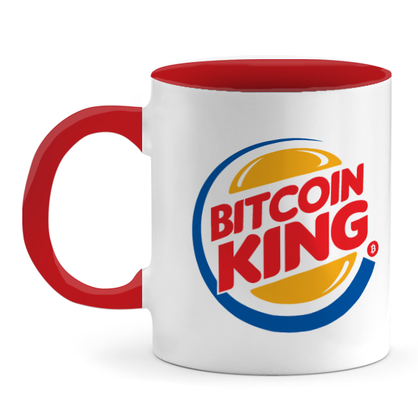 Caneca Bitcoin King