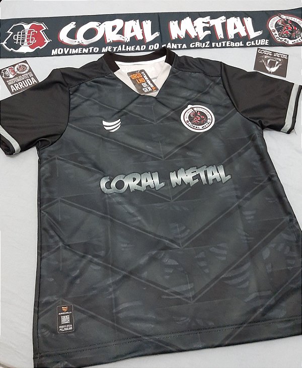 CAMISA DRYFIT "METALHEAD Nº 14" CORAL METAL