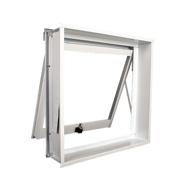 VITRO MAXIM AR AÇO BRANCO 50X50X12CM S/GRADE CRV