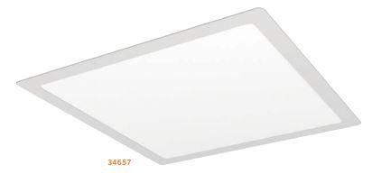 PLAFON DE LED EMBUTIR BIVOLT QUADRADO ESCOLHA OS WATTS