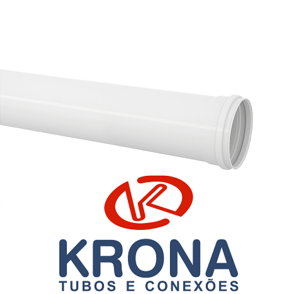 TUBO ESGOTO 100MM BARRA 6MT KRONA