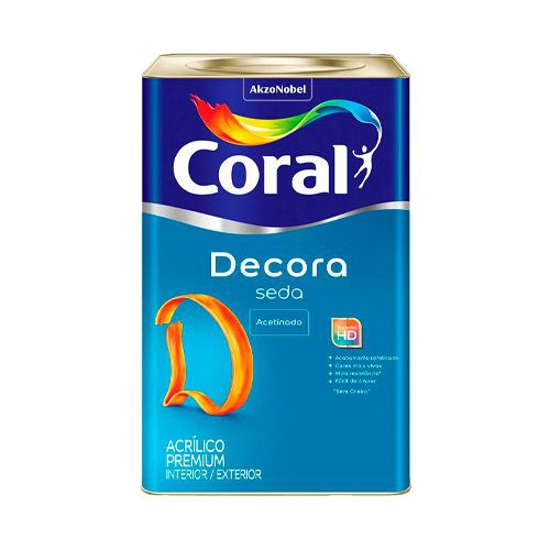 TINTA CORAL DECORA SEDA 18LTS- ESCOLHA AS CORES