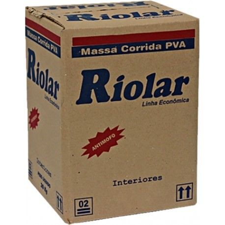 MASSA CORRIDA RIOLAR CX 20KG