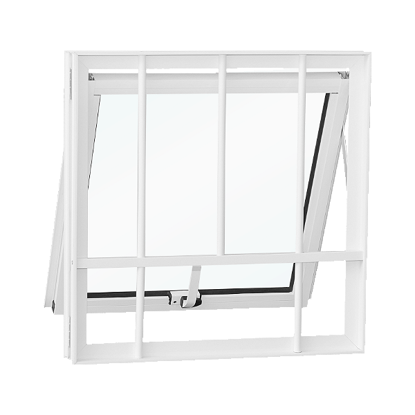 VITRO MAXIM AR ALUMINIO NOBRE BRANCO 60X60X4,8 C/GRADE CRV