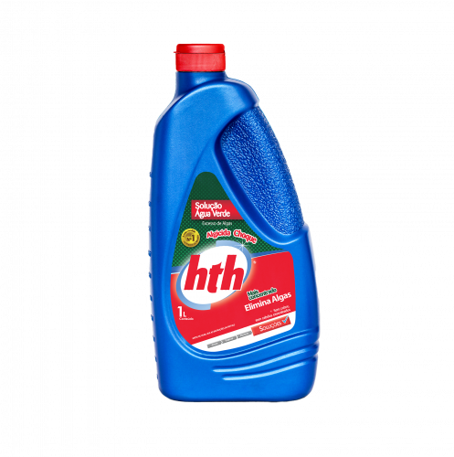 HTH SOLUÇÃO ÁGUA VERDE - ALGICIDA CHOQUE 1LT (QUEIMA DE ESTOQUE)