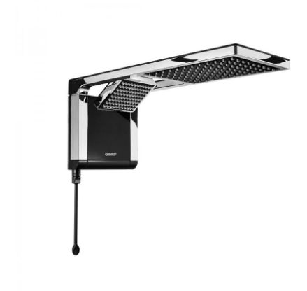 CHUVEIRO LORENZETTI ACQUA DUO BLACK/CROMADO ULTRA 220V 7800W