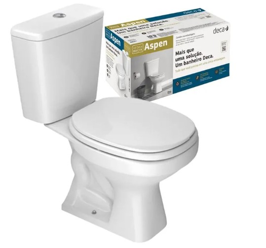 COMBO DECA ASPEN CX ACOPLADA BRANCO