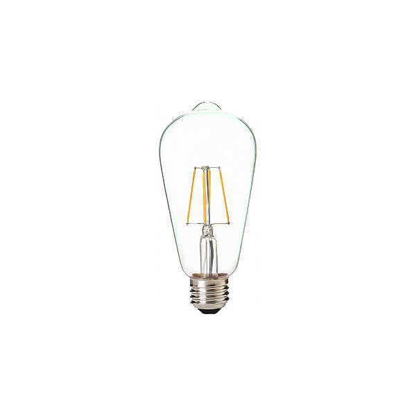 LÂMPADA LED ST64 4W FILAMENTO LED 2700K E27 BIV CRISTALLUX