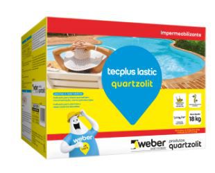 IMPERMEABILIZANTE TECPLUS LASTIC 18KG QUARTZOLIT