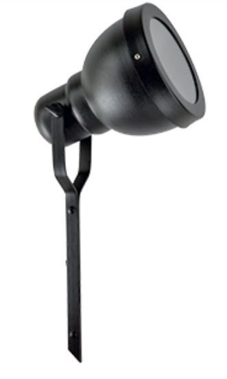 ESPETO DE JARDIM COM VIDRO P/LÂMPADA PAR 20/38