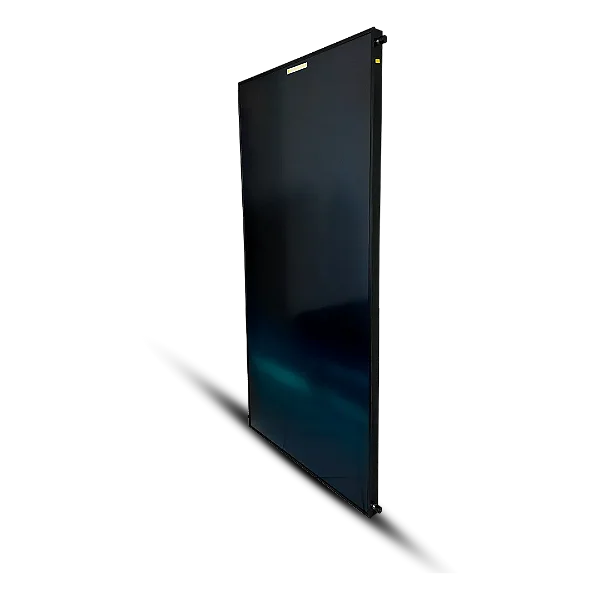 PLACA SOLAR AÇO INOX TERMOMAX 200X100 BLACK VIDRO PRISMATICO (3 ANOS DE GARANTIA )