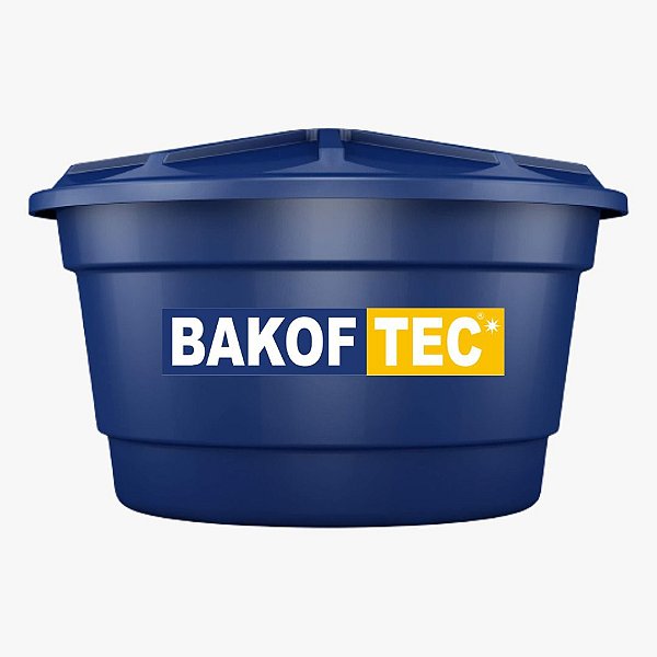 CAIXA D'ÁGUA BAKOF TEC POLIETILENO C/TAMPA 500LTS